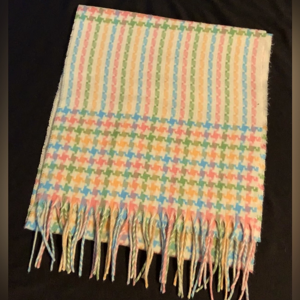 Soft multicolored Scarf wrap